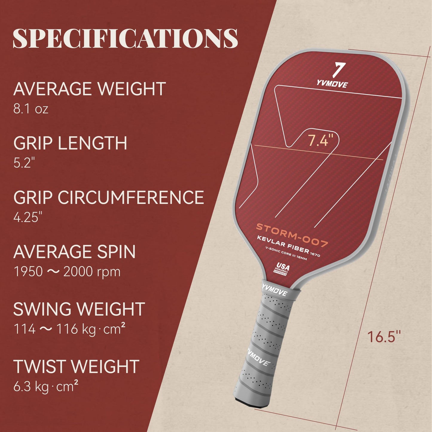 Pickleball Paddle