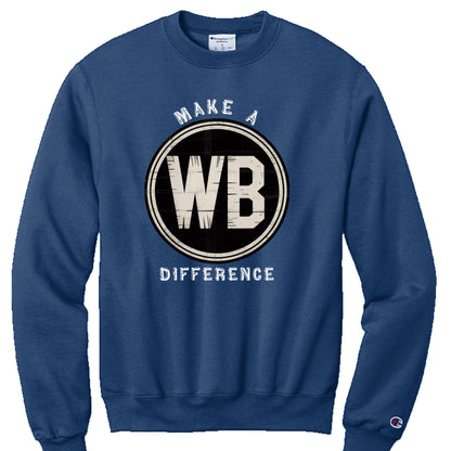 NAVY HEATHER - FRONT