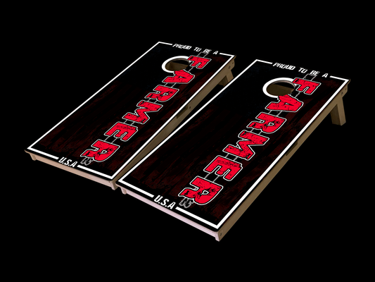 Proud To Be A Farmer (Red) W/Bags